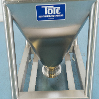 Totes Bulk Handling 400 Liter Stainless Steel Tote image 2